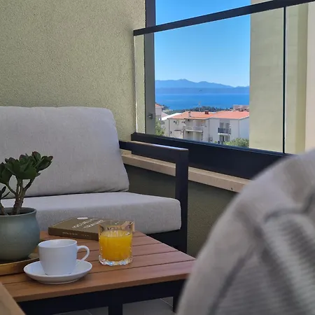Luxury & Spacious Sea View From Bed * Макарська
